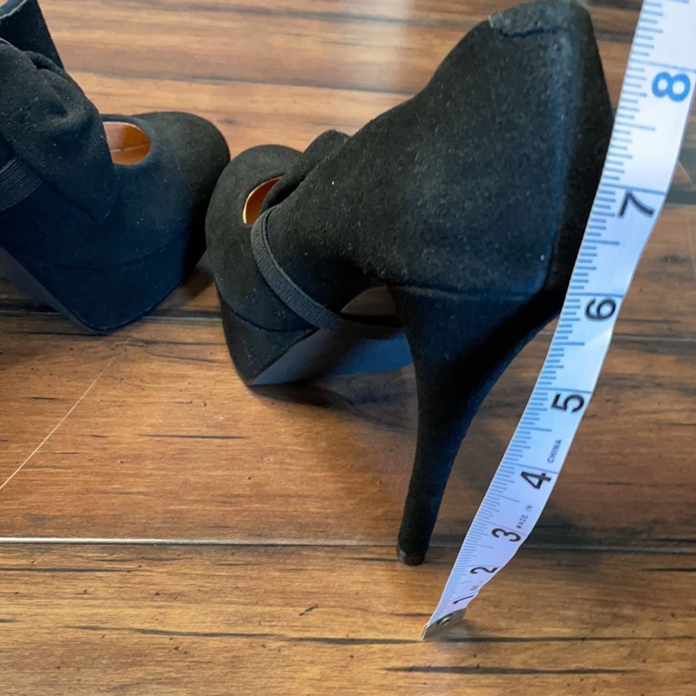 Kelsi dagger black 6 inch heels size 8.5 - Picture 8 of 9